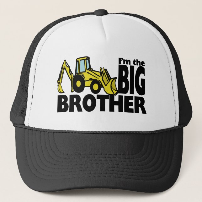 Gorra De Camionero Gran Hermano Backhoe (Anverso)