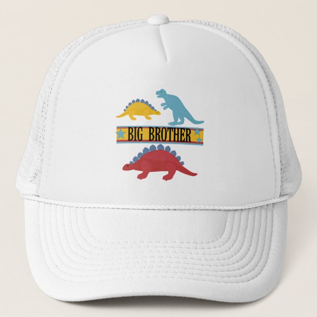 Gorra De Camionero Gran Hermano de Dinosaurio (Anverso)