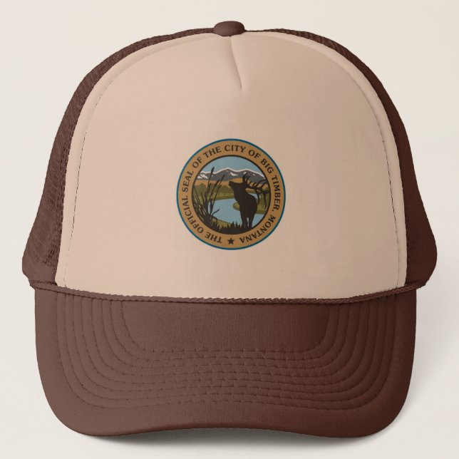 GORRA DE CAMIONERO GRAN MADERA MONTANA (Anverso)