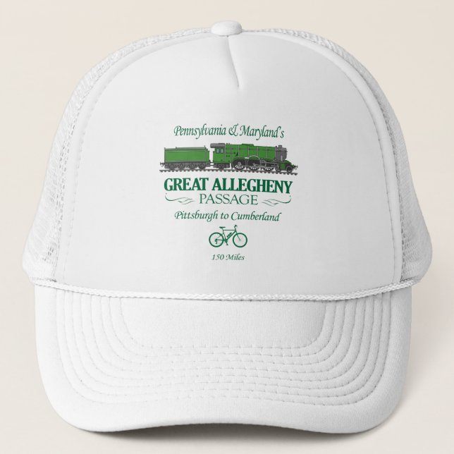 Gorra De Camionero Gran paso de Allegheny (RT2) (Anverso)