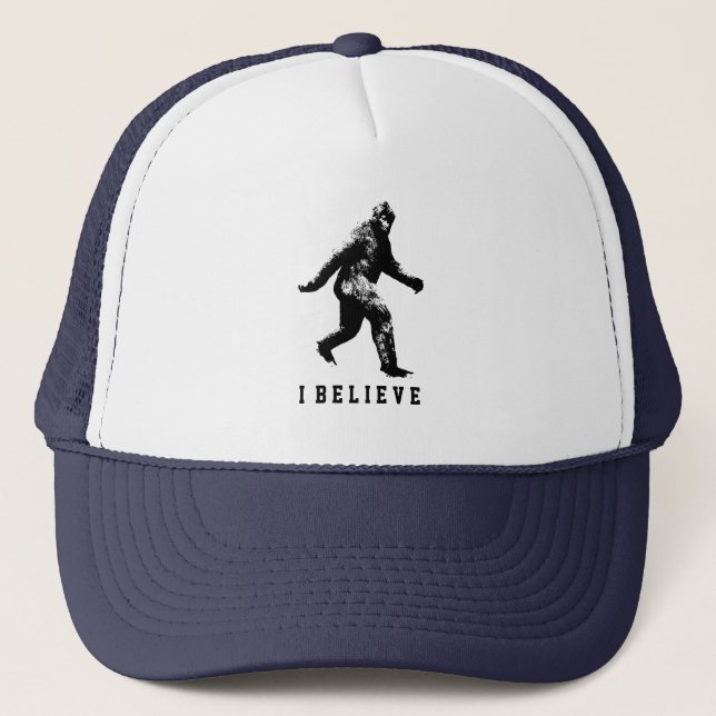 Gorra De Camionero Gran pie creo que Personalizable texto (Anverso)