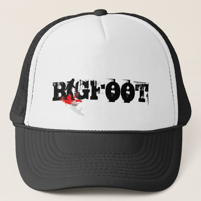 Gorra De Camionero Gran pie * logo negro" (Anverso)