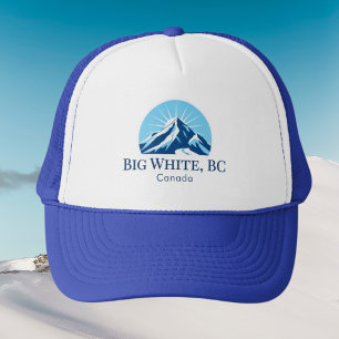 Gorra De Camionero Gran resort de esquí White British Columbia Canadá