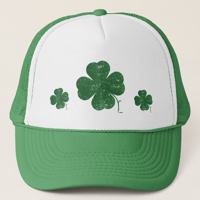 Gorra De Camionero Gran Shamrock - estilo vintage (Anverso)