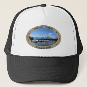 Gorra De Camionero Gran Teton, EE. UU., Parque nacional Montana