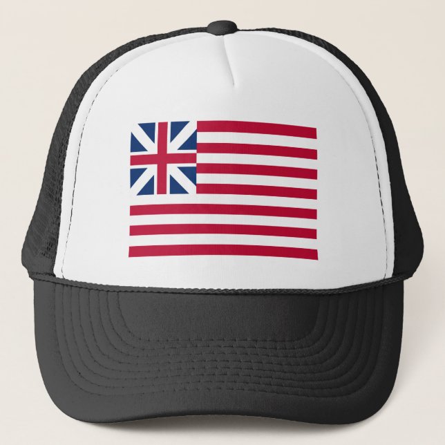 Gorra De Camionero Gran Unión, primera bandera de los Estados Unidos  (Anverso)