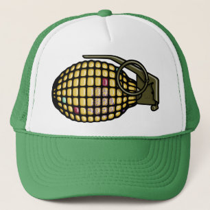 Gorra De Camionero Granada del maíz - casquillo del camionero del