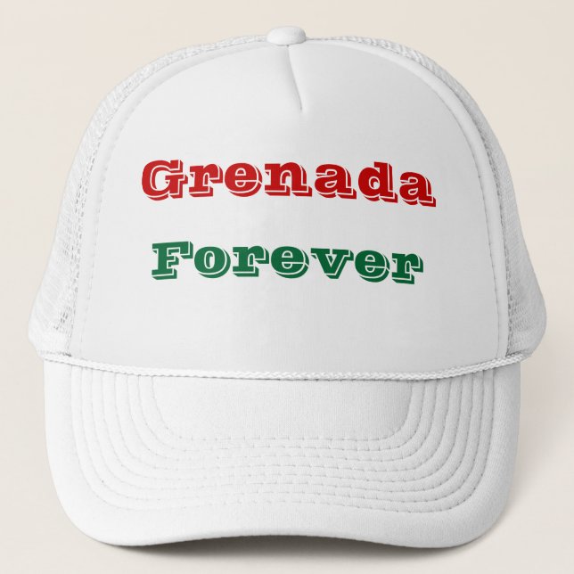 Gorra De Camionero Granada para siempre (Anverso)
