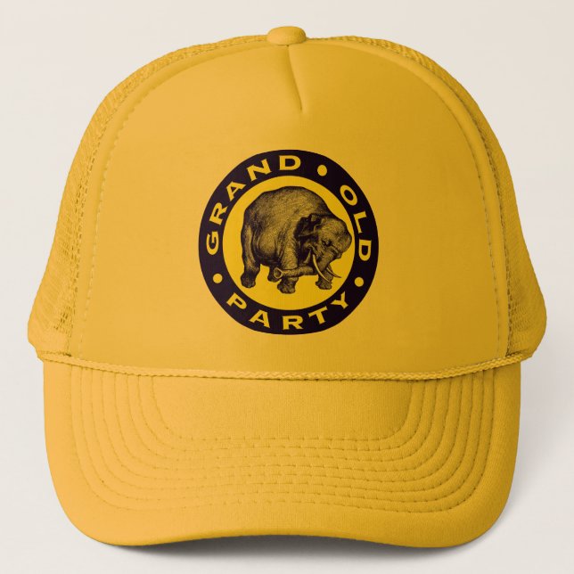 Gorra De Camionero Grand Old Party (Anverso)