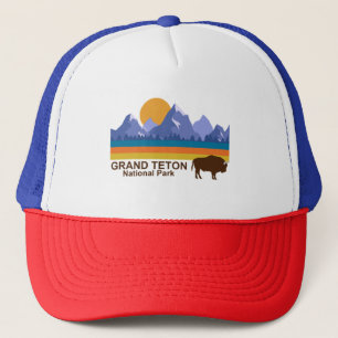 GORRA DE CAMIONERO GRAND TETON PARQUE NACIONAL