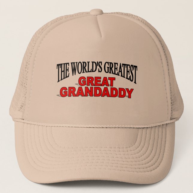 Gorra De Camionero Grandaddy más grande del mundo el gran (Anverso)