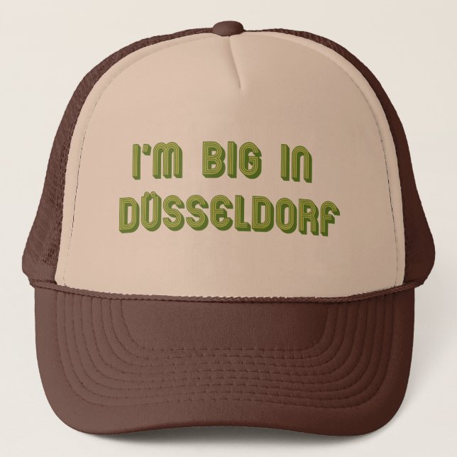 Gorra De Camionero Grande en Düsseldorf (Anverso)