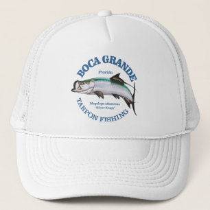 Gorra De Camionero Grande pesca del tarpón de Boca