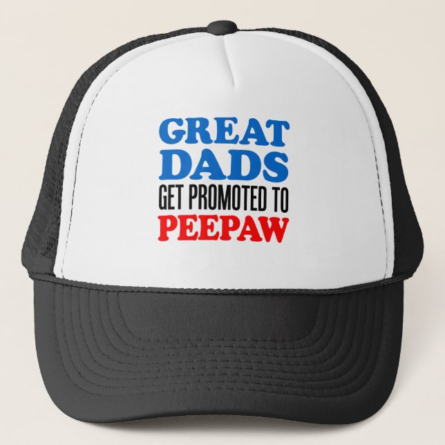 Gorra De Camionero Grandes modas promocionadas por Peepaw (Anverso)