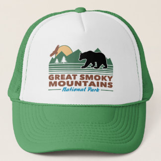 Gorra De Camionero Grandes Montañas Ahumadas
