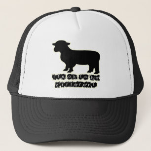 Gorra De Camionero granja aceptable de las ovejas negras