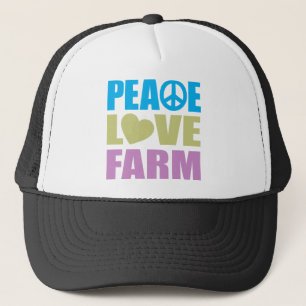 Gorra De Camionero Granja del amor de la paz