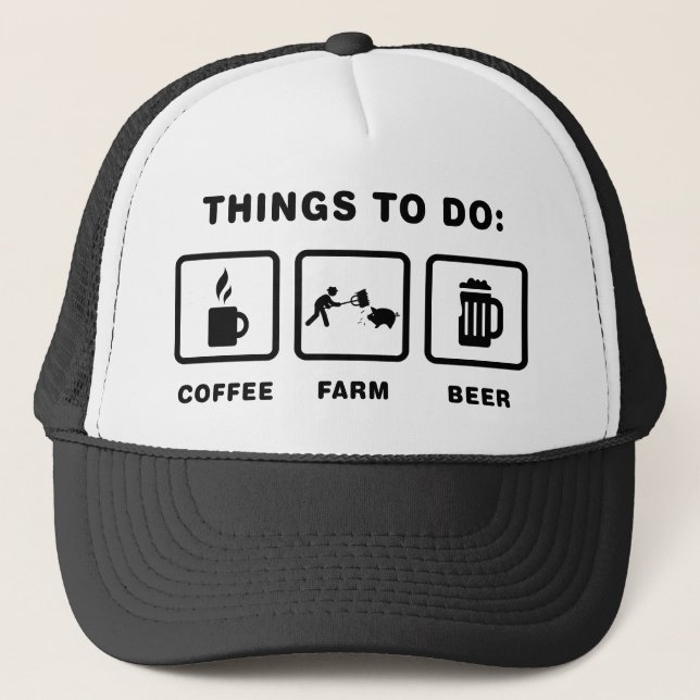 Gorra De Camionero Granjero (Anverso)