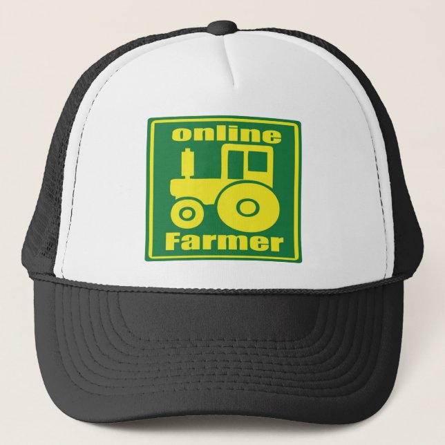 GORRA DE CAMIONERO GRANJERO EN LÍNEA (Anverso)