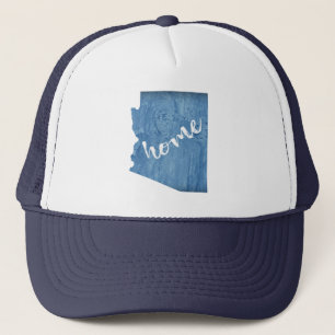 Gorra De Camionero Grano de Madera de Arizona