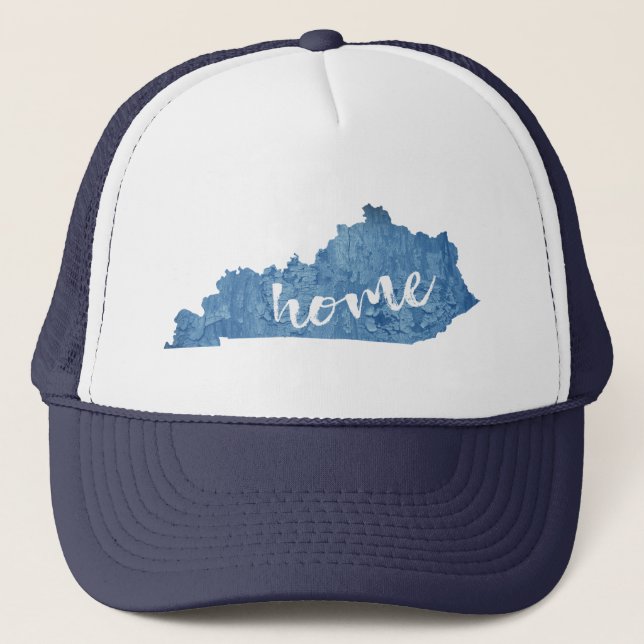 Gorra De Camionero Grano de Madera de Hogar de Kentucky (Anverso)
