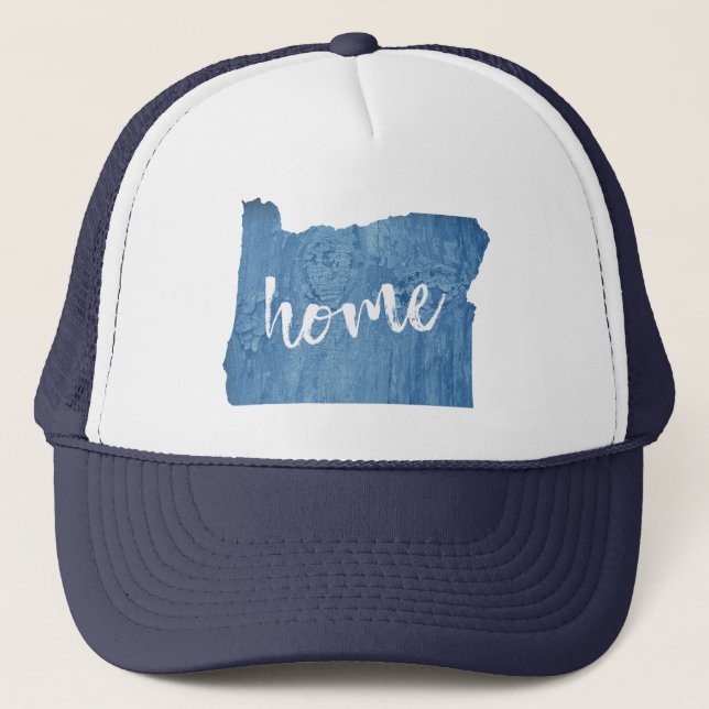 Gorra De Camionero Grano de madera de Oregon (Anverso)