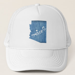 Gorra De Camionero Grano de madera Prescott Arizona