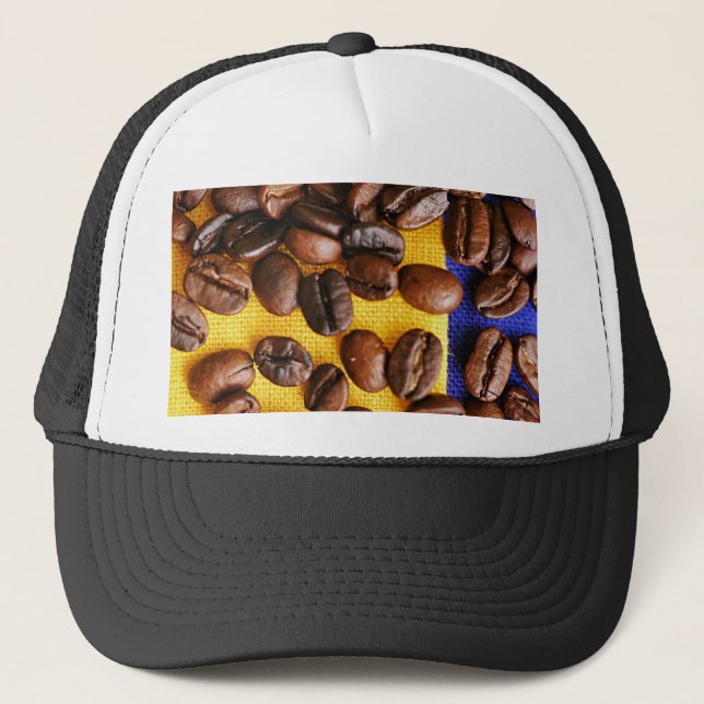 Gorra De Camionero Granos de Café (Anverso)