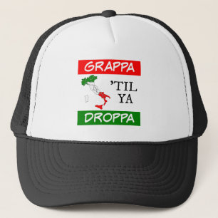 Gorra De Camionero Grappa Til Ya Droppa Italia