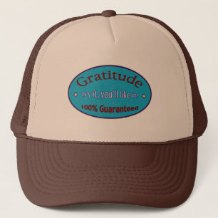 Gorra De Camionero Gratitud el 100% garantizado