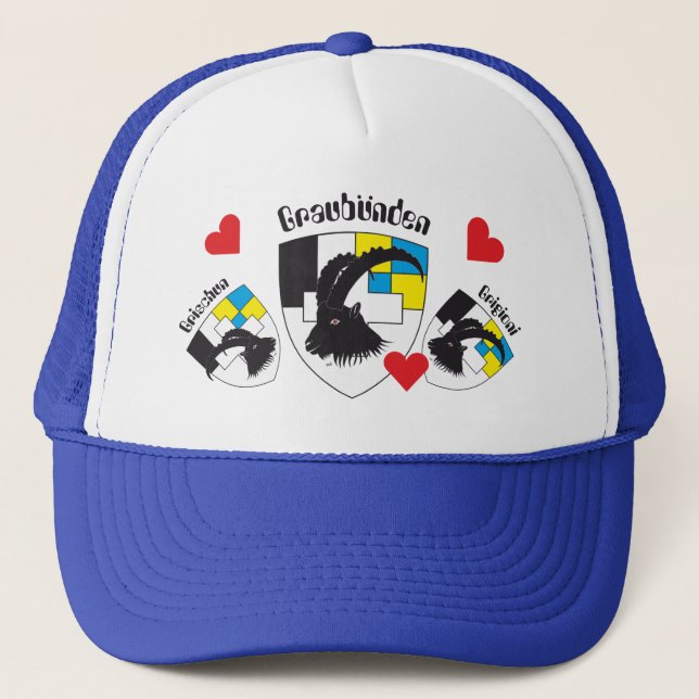 Gorra De Camionero Graubünden Grischun Grigioni Mütze (Anverso)