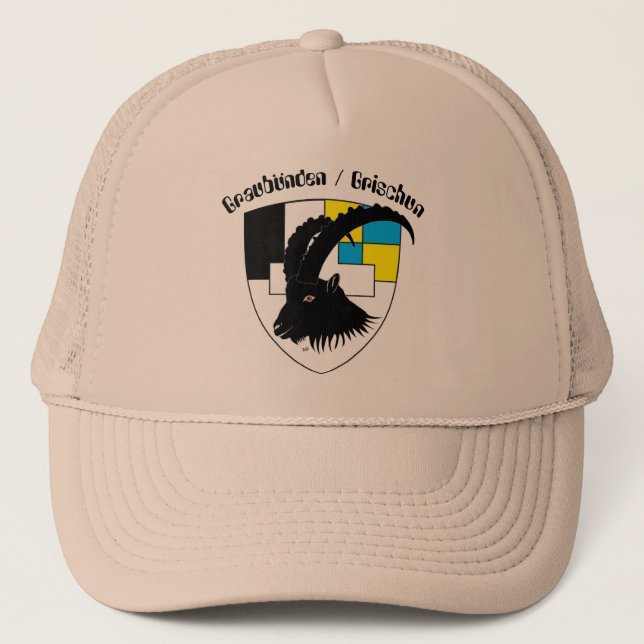 Gorra De Camionero Graubünden Schweiz Mütze (Anverso)