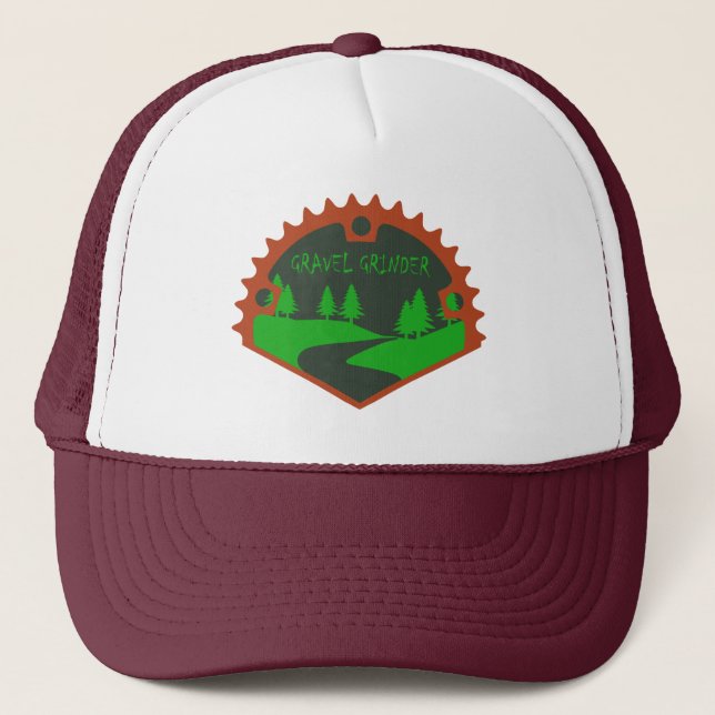 Gorra De Camionero Gravel Grinder (Anverso)