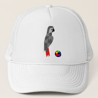 Gorra De Camionero Gray Parrot