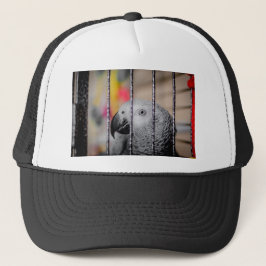 Gorra De Camionero Gray Parrot