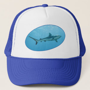 Gorra De Camionero Gray Reefshark, Yap Island - Diseño fotográfico