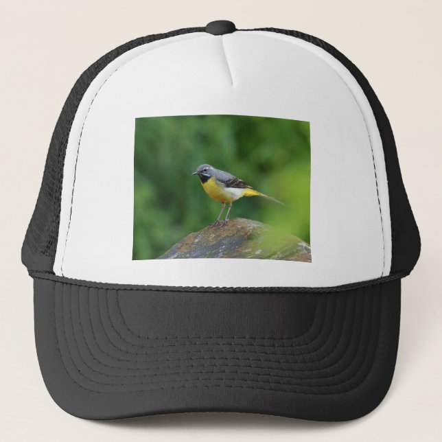 Gorra De Camionero Gray Wagtail - pájaro (Anverso)