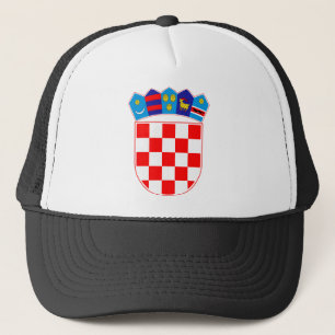 Gorra De Camionero Grb Hrvatske, escudo de armas croata
