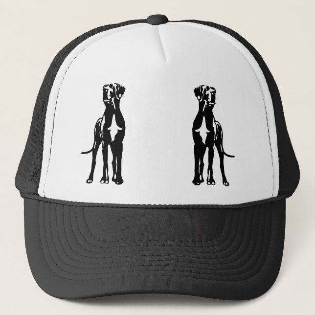 Gorra De Camionero Great Dane Buddys (Anverso)