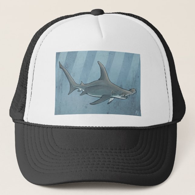 Gorra De Camionero Great hammerhead shark (Anverso)