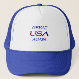 Gorra De Camionero GREAT USA Again