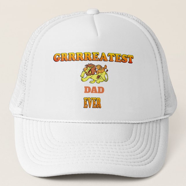 Gorra De Camionero Greatest Dad (Anverso)