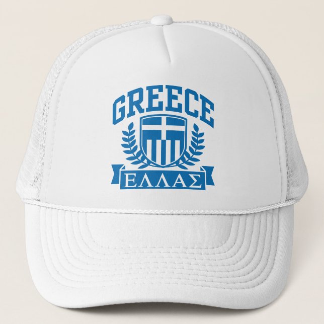 Gorra De Camionero Grecia (Anverso)