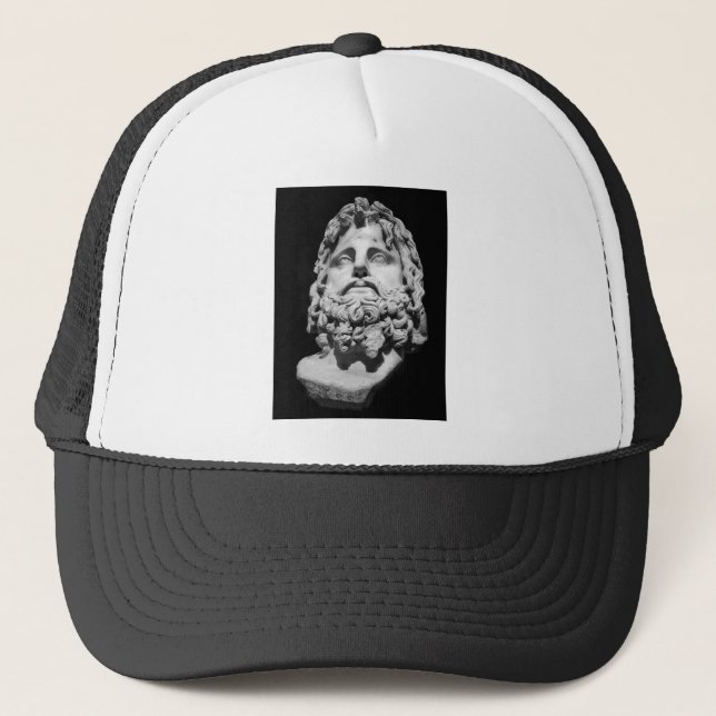 Gorra De Camionero Greco Roman Bust (Anverso)