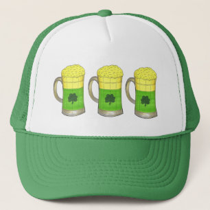 Gorra De Camionero Green Beer Irish Shamrock Mug St.