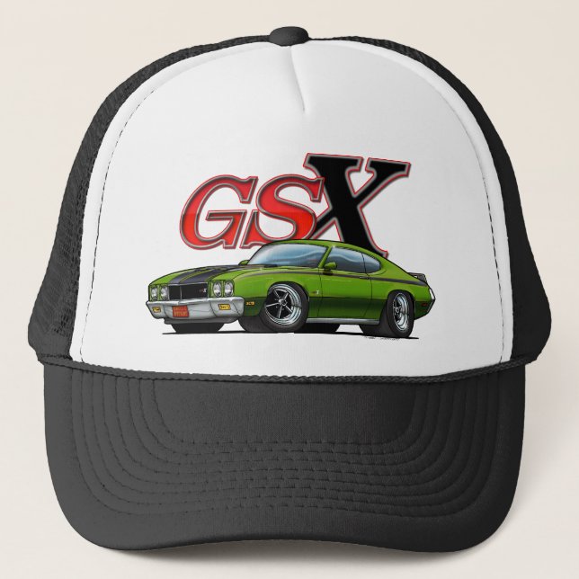 Gorra De Camionero Green_GSX (Anverso)