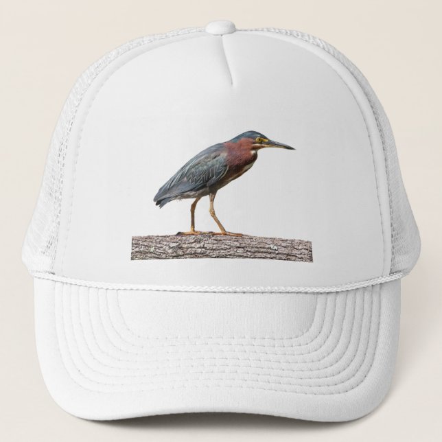 Gorra De Camionero Green Heron (Anverso)