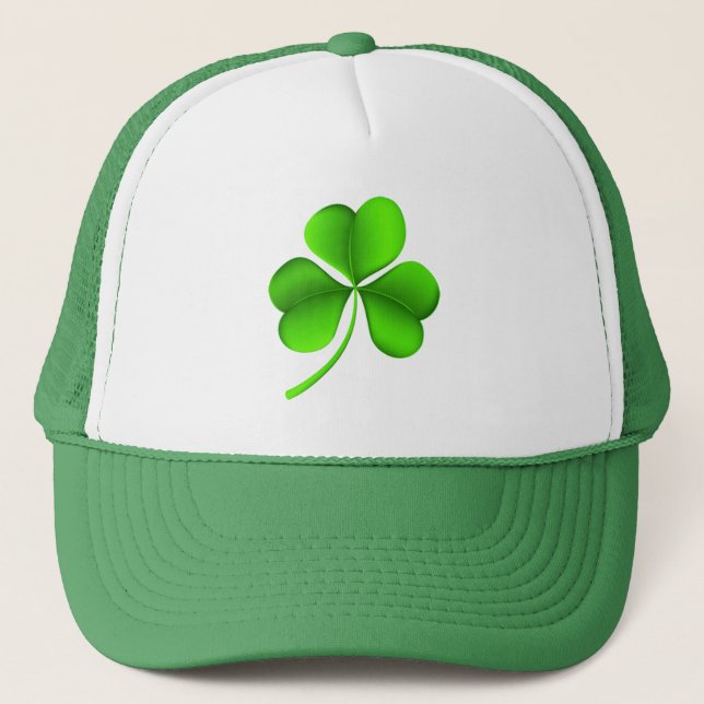 Gorra De Camionero Green Shamrock Thcnt (Anverso)