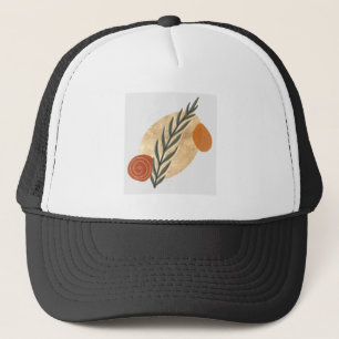 Gorra De Camionero Green Stalk Boho