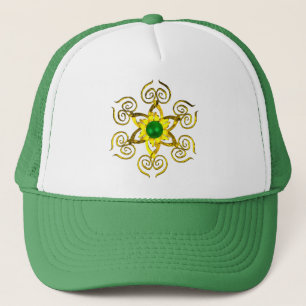 GORRA DE CAMIONERO GREEN TALISMAN
